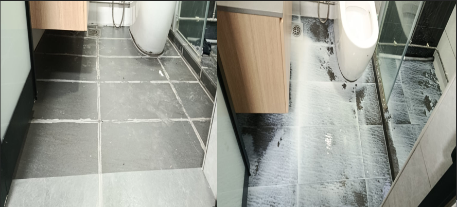 No Hacking Toilet Waterproofing