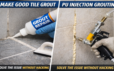 Non Hacking Toilet Waterproofing: Fast Repair with No Tile Removal Required