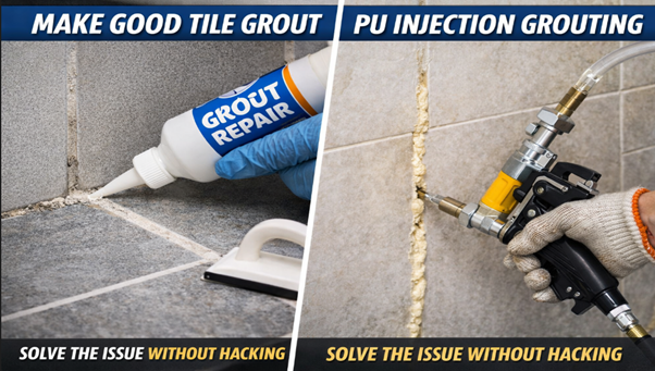 Non Hacking Toilet Waterproofing