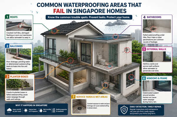 Common Waterproofing For Home
