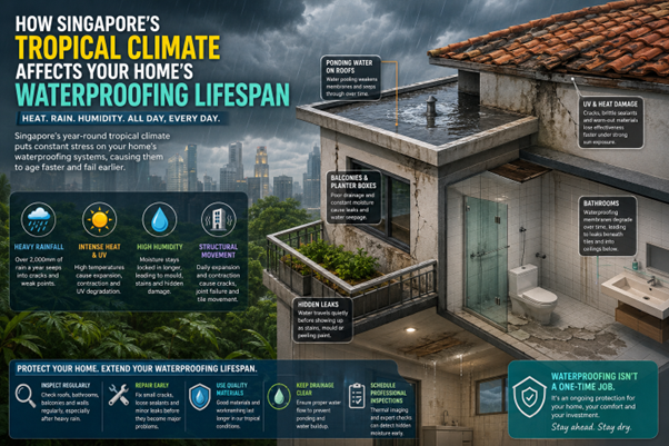 Tropical Climate Affect Home Waterproofing