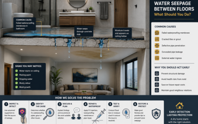 Water Seepage Between Floors, What Should You Do?